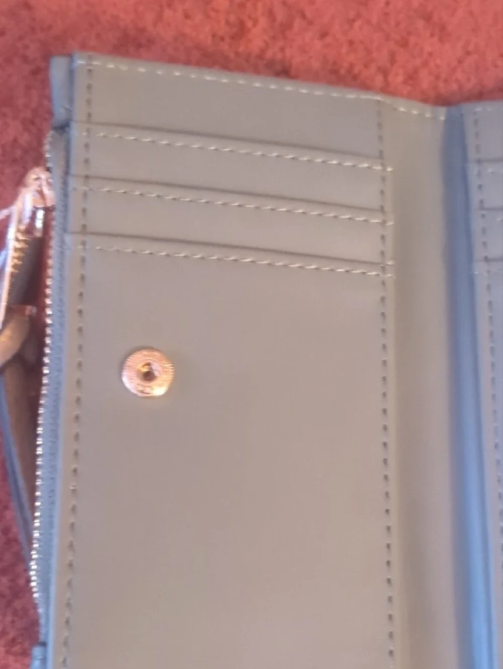 Nanette Lepore Leather Slim Card/Coin Case